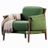 Крісло Poltrona Frau Times Lounge Fabric - Sohib3d