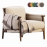 Крісло Poltrona Frau Times Lounge Fabric - Sohib3d