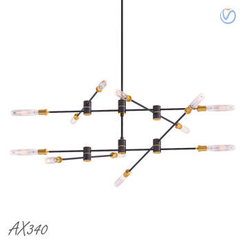 Chandelier AX340 by Theretro 3D model