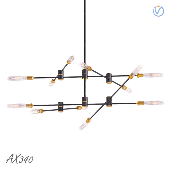 Chandelier AX340 by Theretro 3D model