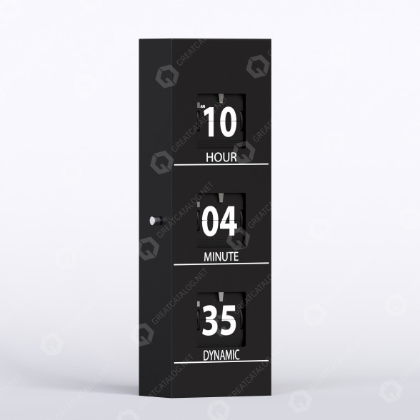 Horloge High Tech modèle 3D