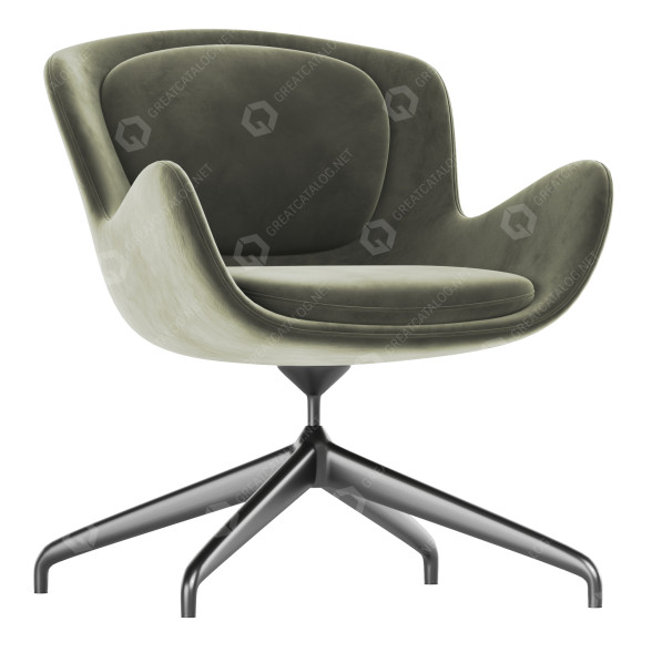 Armchair Riflessi Meghan 3D model