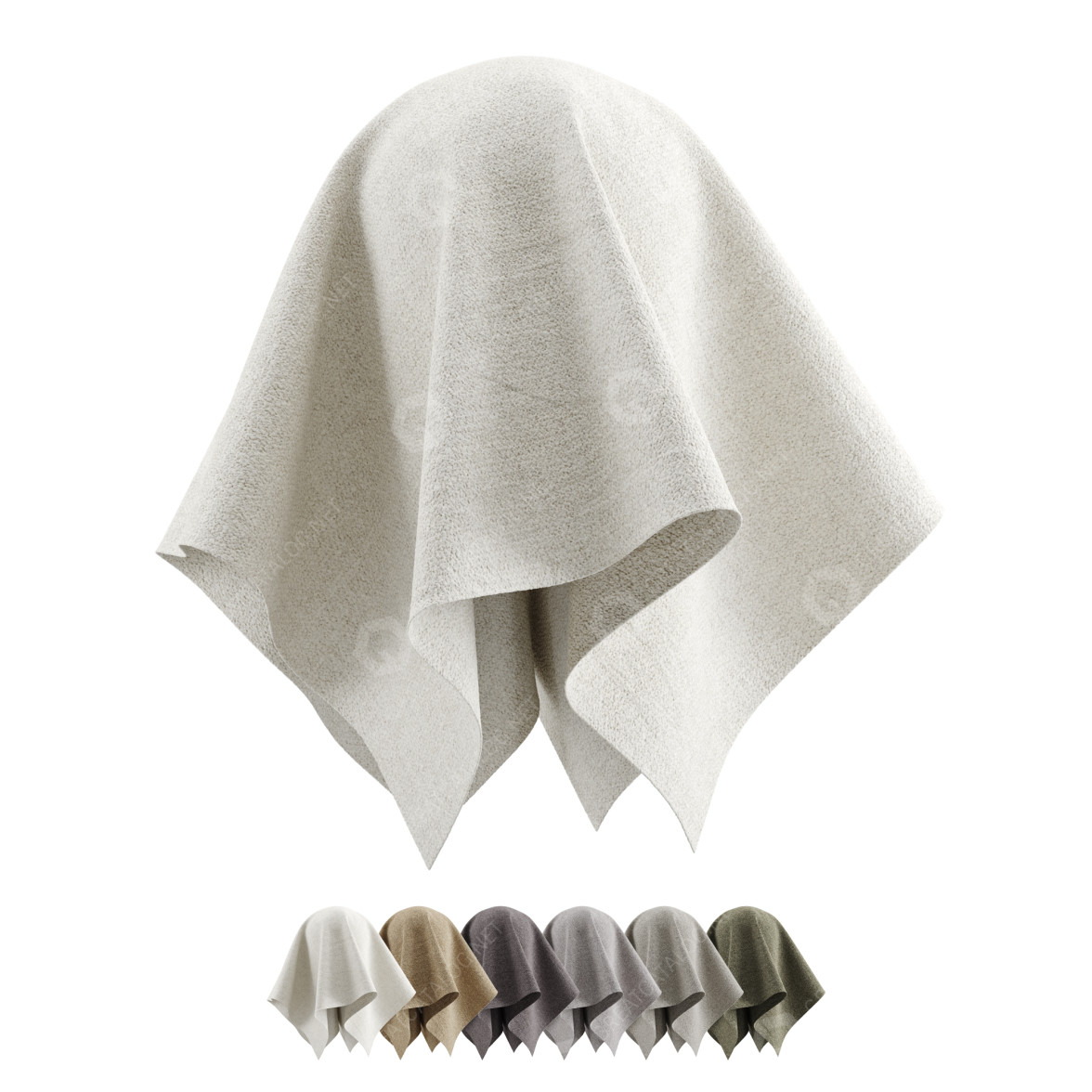 Fabric Bolia Textile Cotton Monza 3D model GreatCatalog 24440