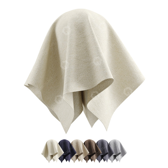 Тканина Bolia Textile Cotton Sira 3D модель