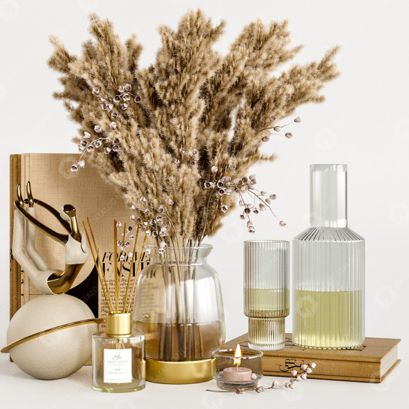 Декор Set 008 3D модель