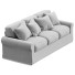 Sofa IKEA Buchanan Roll Arm Slipcovered 3 Seater - Admiral
