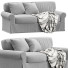 Sofa IKEA Buchanan Roll Arm Slipcovered 2 Seater - Admiral