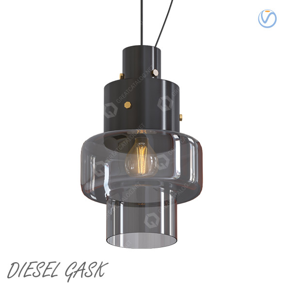 Pendant Lamp Diesel Gask 3D model