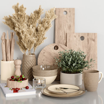 Декор Kitchen Set 01
