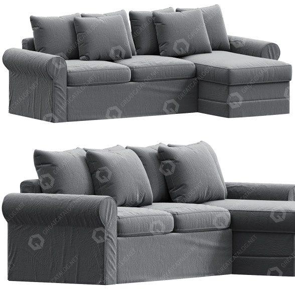 Sofa IKEA Harlanda 3D-Modell