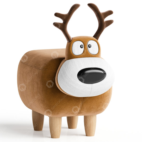 Taburete Cute Animal Modelo 3D