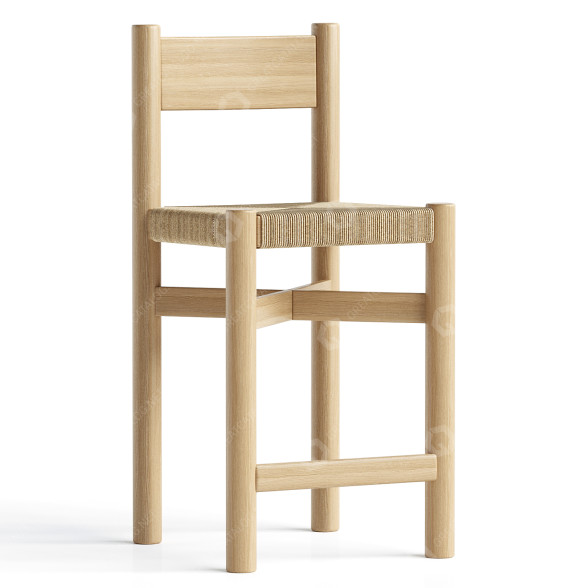 Barhocker Nonna 3D-Modell