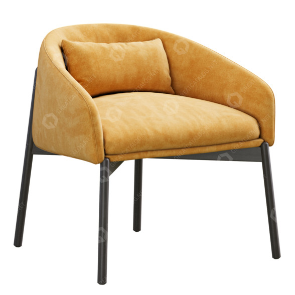 Крісло CTS Guest 3D модель
