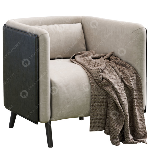 Fauteuil CTS Plaza modèle 3D