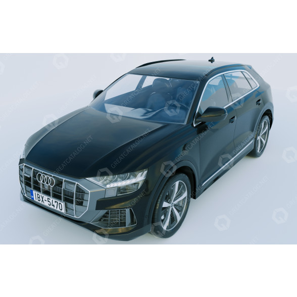 Coche Audi Q8 SUV Modelo 3D