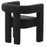 Sessel CB2 Stature Burnt Sienna Boucle Dining - QrisTina