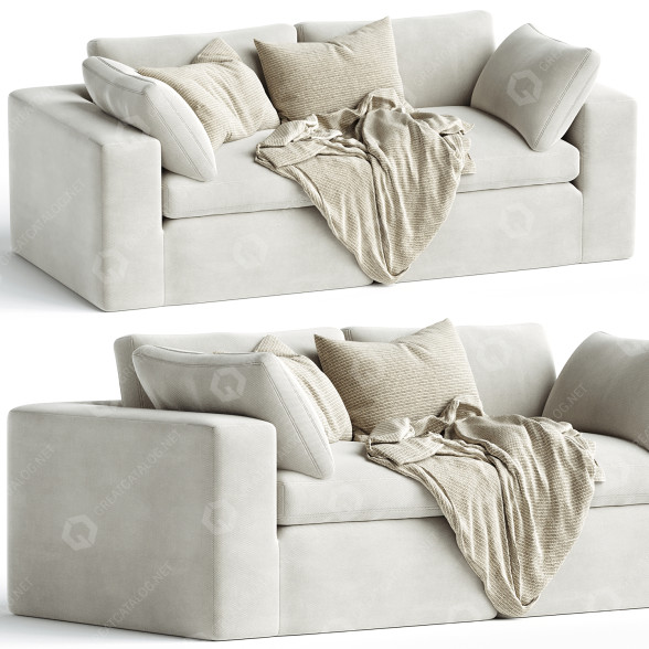 Sofa Dream Navy Sectional Combination 03 3D-Modell