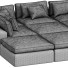 Диван Dream Navy Sectional Combination 06 - Admiral