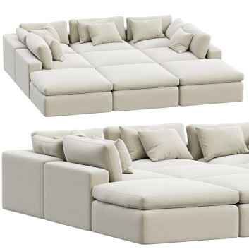 Диван Dream Navy Sectional Combination 06