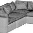 Диван Dream Navy Sectional Combination 04 - Admiral