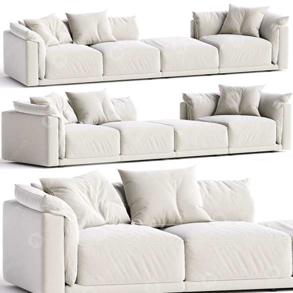 Sofa Montauk Sofa Jill model 3D