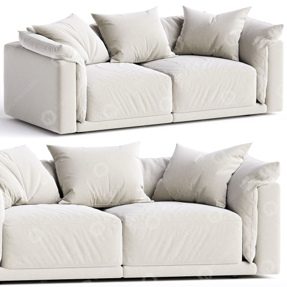 Sofa Montauk Sofa Jill 2 Seater 3D-Modell
