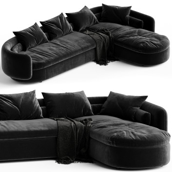 Sofa Group by Philippe Malouin SCP 3D-Modell