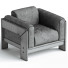 Fauteuil Knoll Bastiano - Admiral