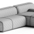 Sofa La Cividina Suiseki SUI12DX Composition - Admiral