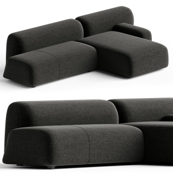 Sofa La Cividina Suiseki SUI12DX Composition