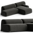 Sofa La Cividina Suiseki SUI12DX Composition - Admiral