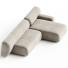 Sofa La Cividina Suiseki SUI13DX Composition - Admiral