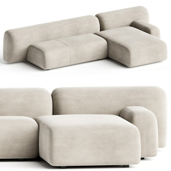 Sofa La Cividina Suiseki SUI13DX Composition