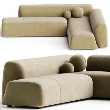 Sofa La Cividina Suiseki SUI14DX Composition