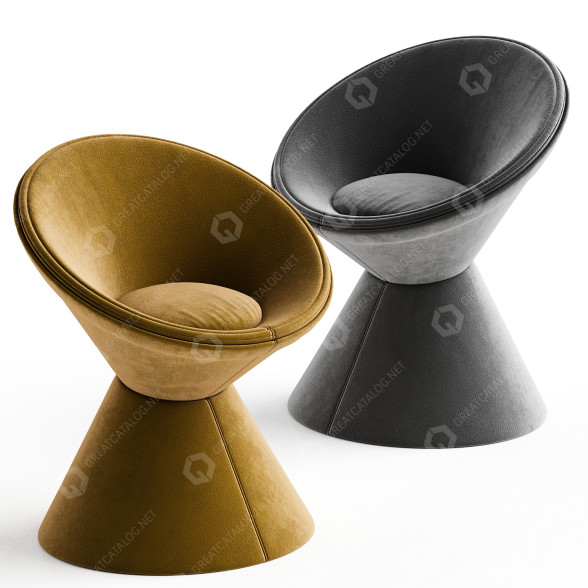 Chair Clessidra by Roberto Baciocchi 3D model