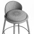Bar Stool Artemest Billiani 1911 Veretta 928 Red by Cristina Celestino - Admiral