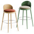 Bar Stool Artemest Billiani 1911 Veretta 928 Red by Cristina Celestino - Admiral