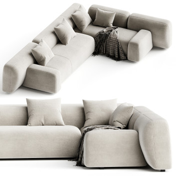 Sofa La Cividina Suiseki SUI19DX Composition