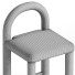 Chair 1stDibs Temi Counter Minimalist Teja Velvet - Admiral