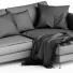 Sofa Sofia Structural Fabric - Admiral