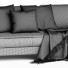 Sofa Sofia Structural Fabric - Admiral