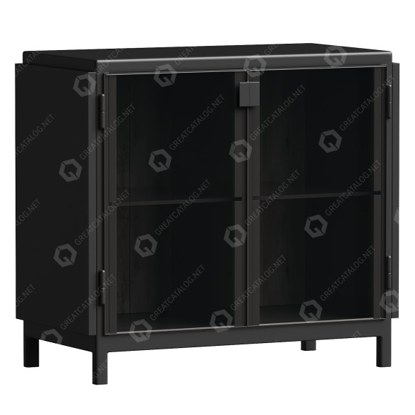 Kredens Ethnicraft Anders 87 sm model 3D