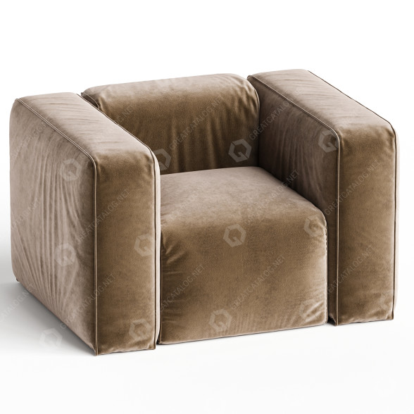 Sessel Tonin Casa Astoria 7390A 3D-Modell