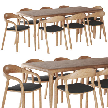 Tisch und Stühle Artisan Latus And Neva