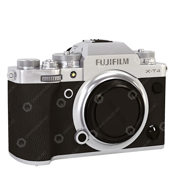 Камера Fujifilm X-T4 Mirrorless Body 3D модель