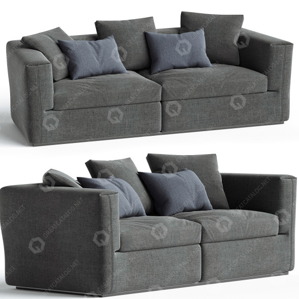 Диван Cassina Dress Up 291 3D модель