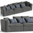 Диван Cassina Dress Up 291 3 Seater - Admiral