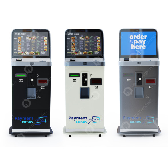 Киоск самообслуживания PK200 Indoor Payment - Compact 3D модель