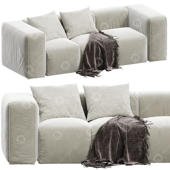 Диван Tonin Casa Astoria 7390C 3D модель