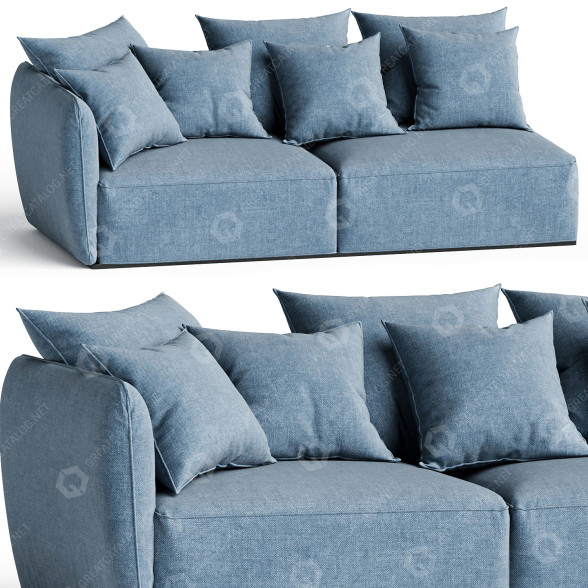 Sofa Alivar Blow DBWT 205 3D-Modell